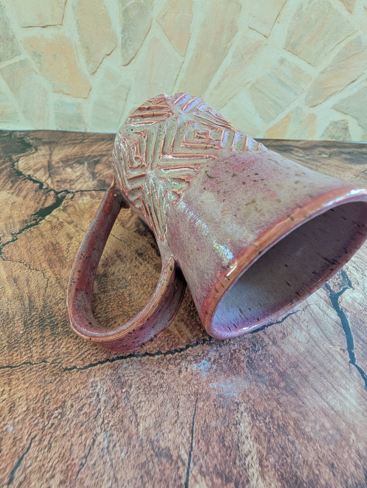 Sangria Criss Cross Mug