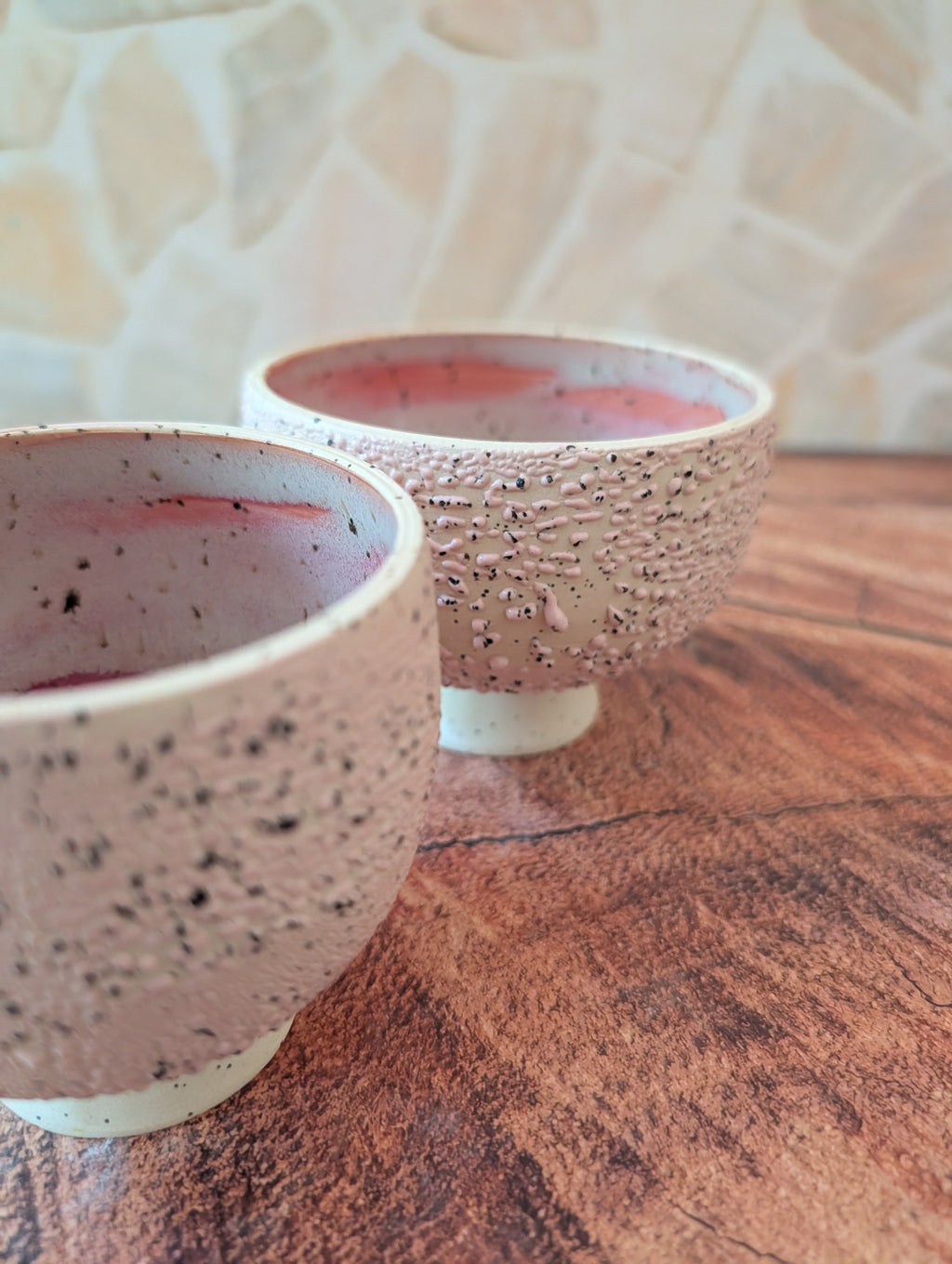 Trypophobia Sangria Pedestal Matcha Set
