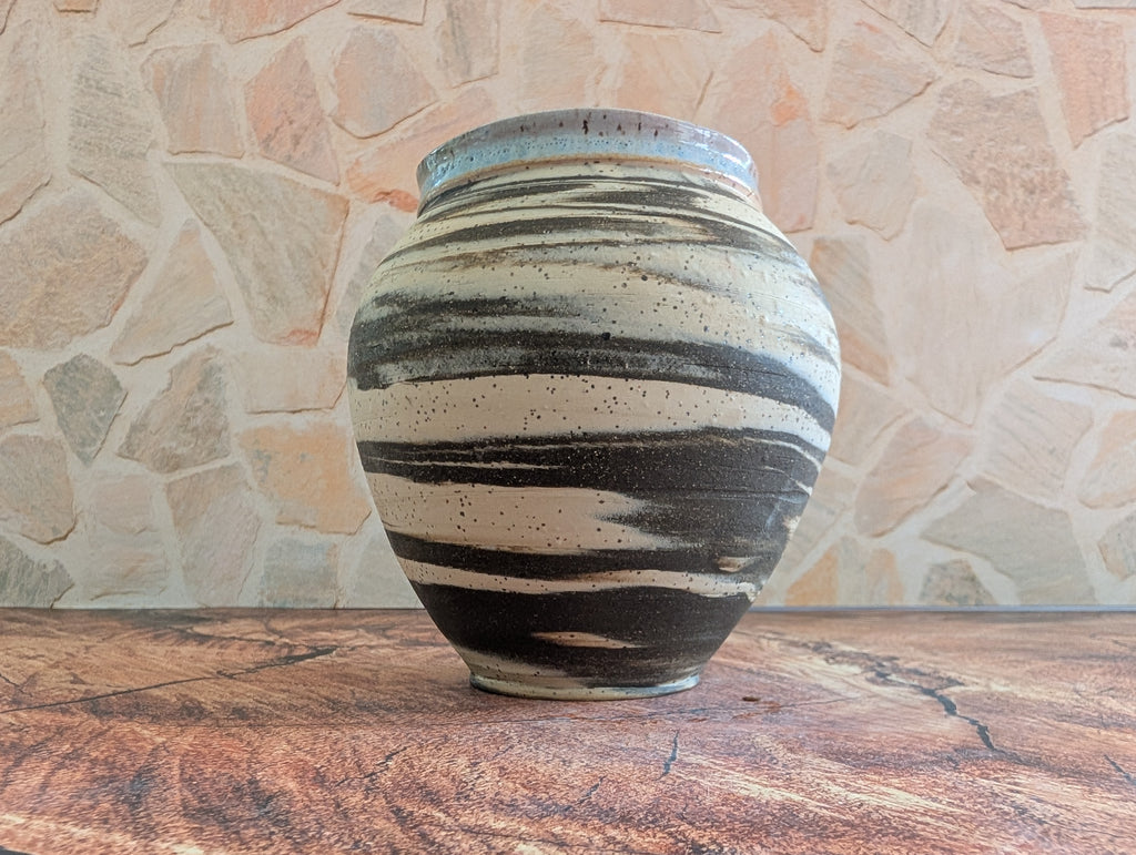 Marbled Earl Grey Vessel