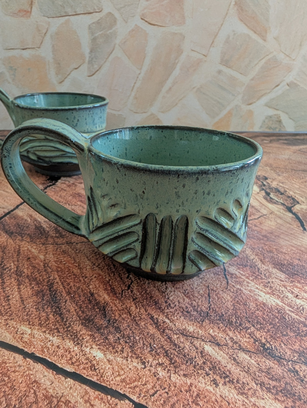 Shortys Sea Foam Mugs