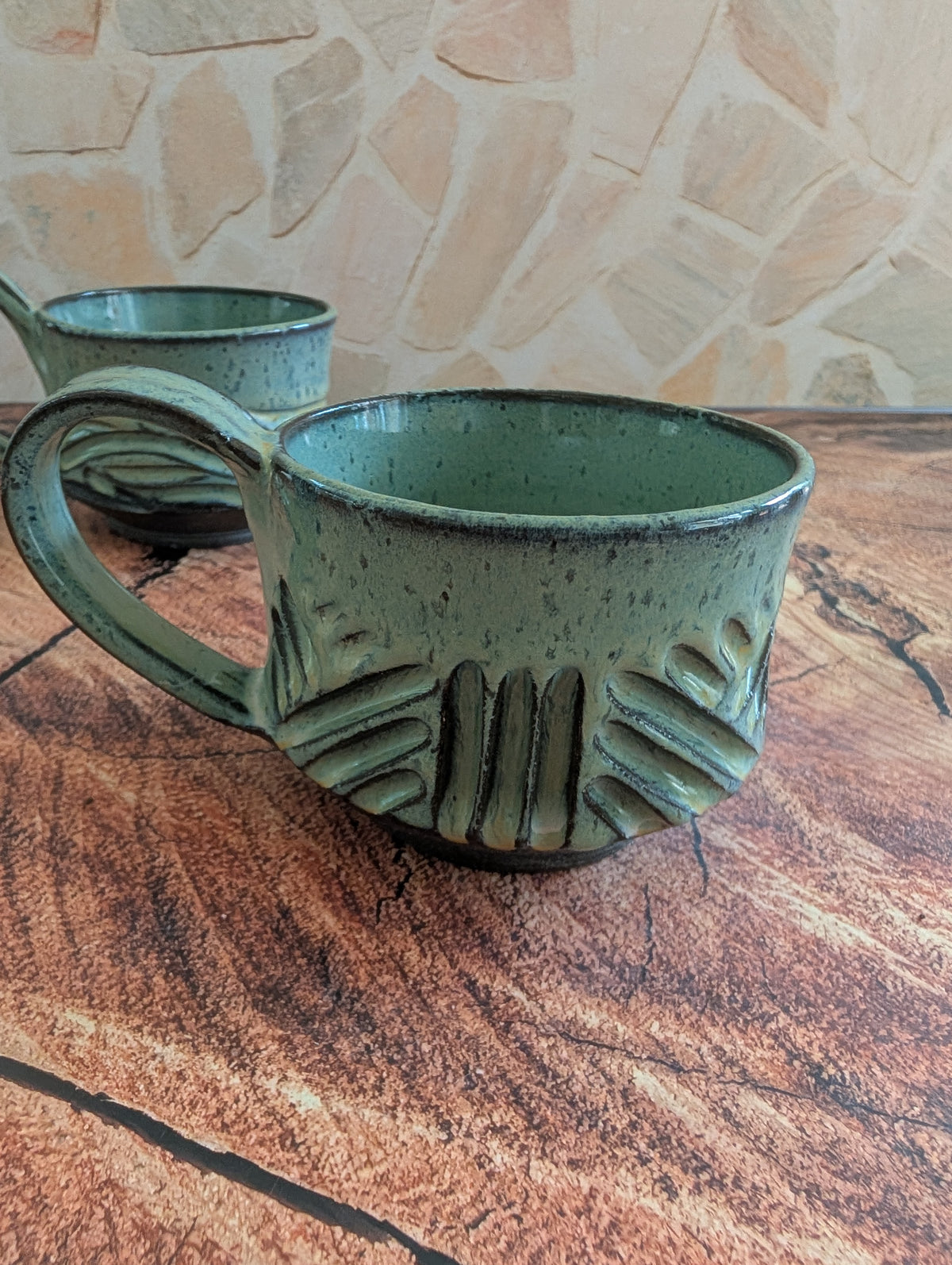 Shortys Sea Foam Mugs