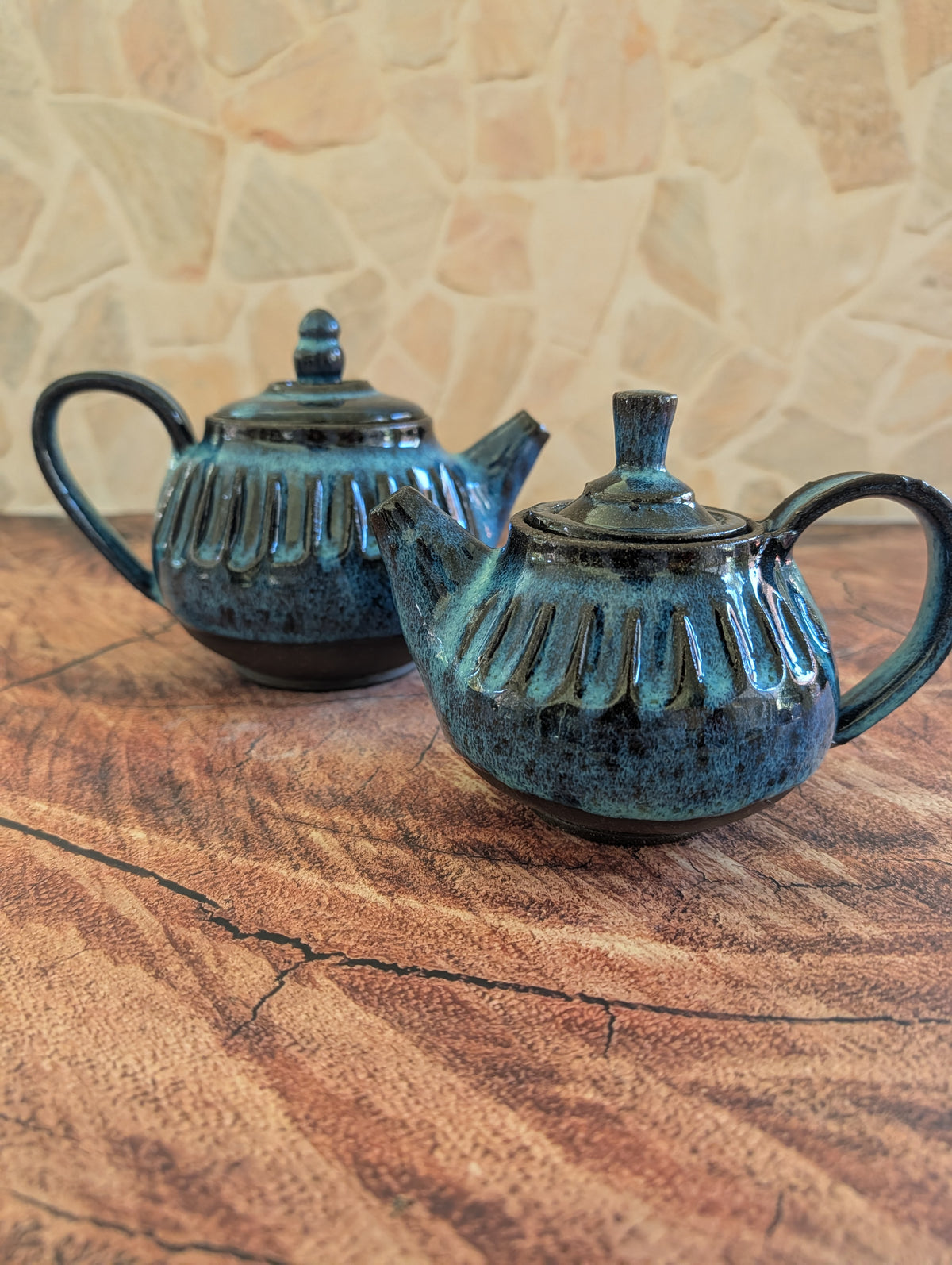 Bio Lum Thick Lines Tea Pot