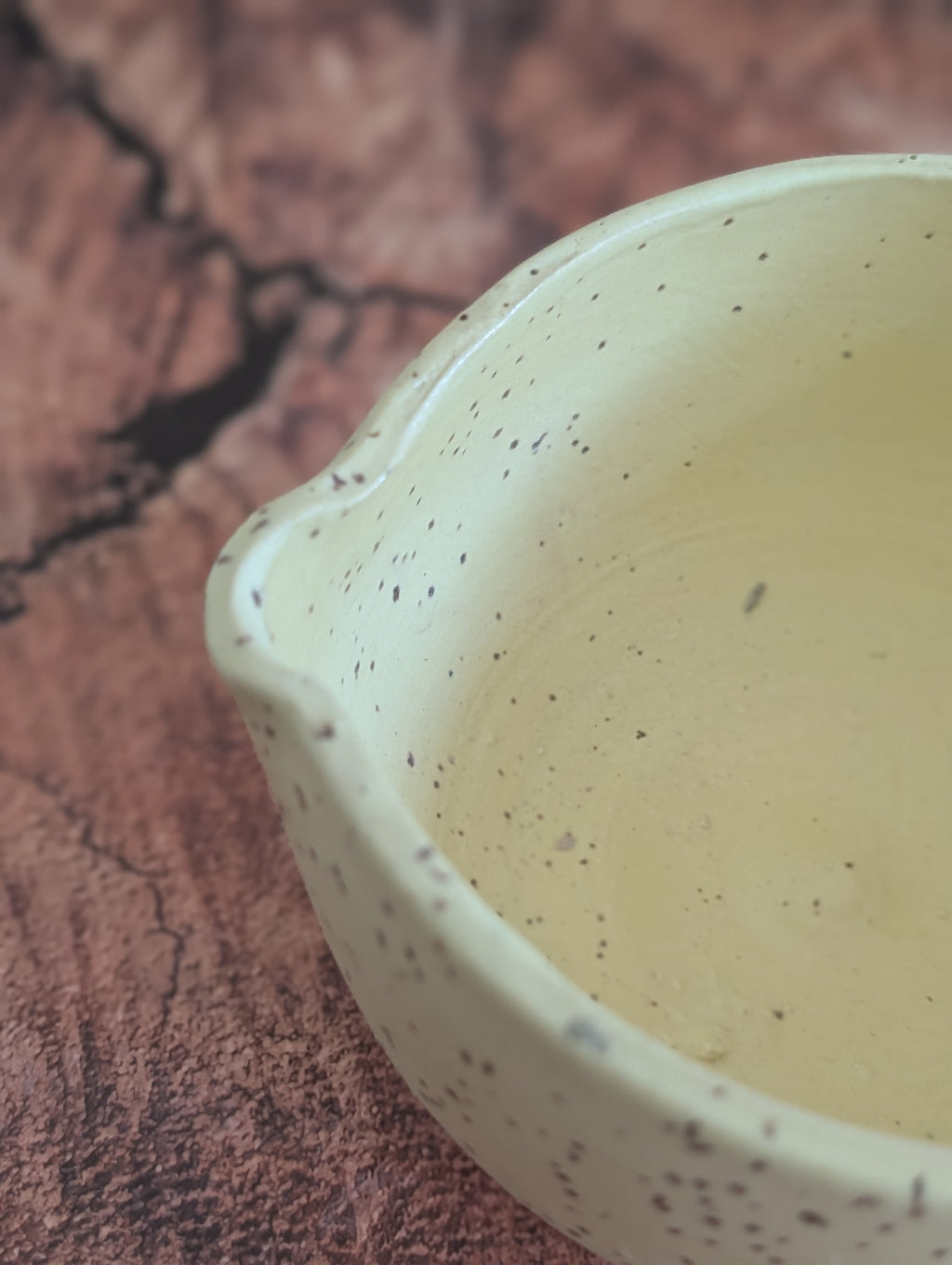 Matte Canary Matcha bowls