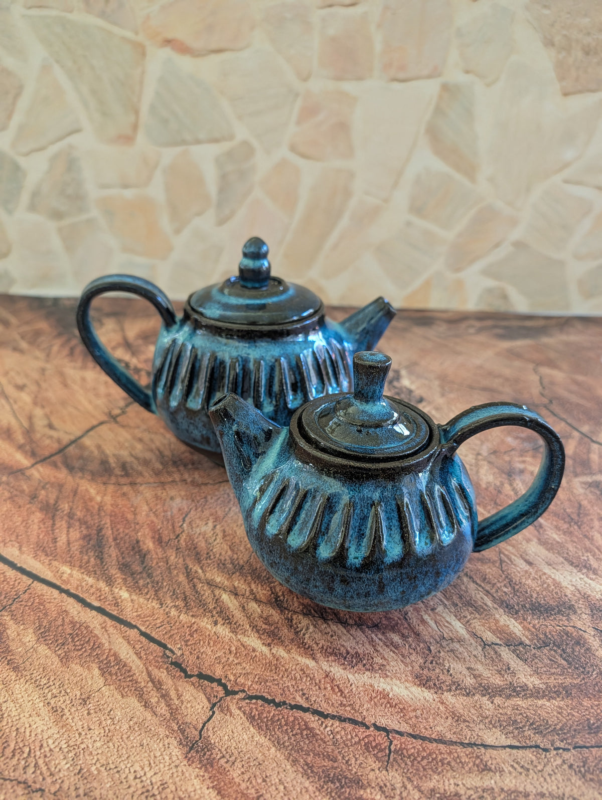 Bio Lum Thick Lines Tea Pot