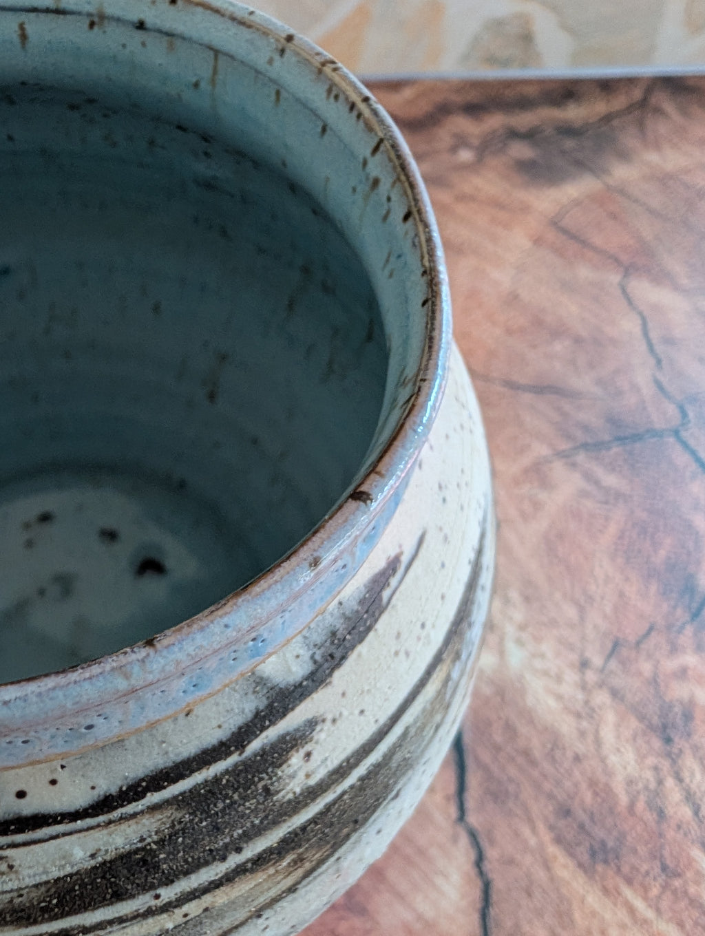 Marbled Earl Grey Vessel