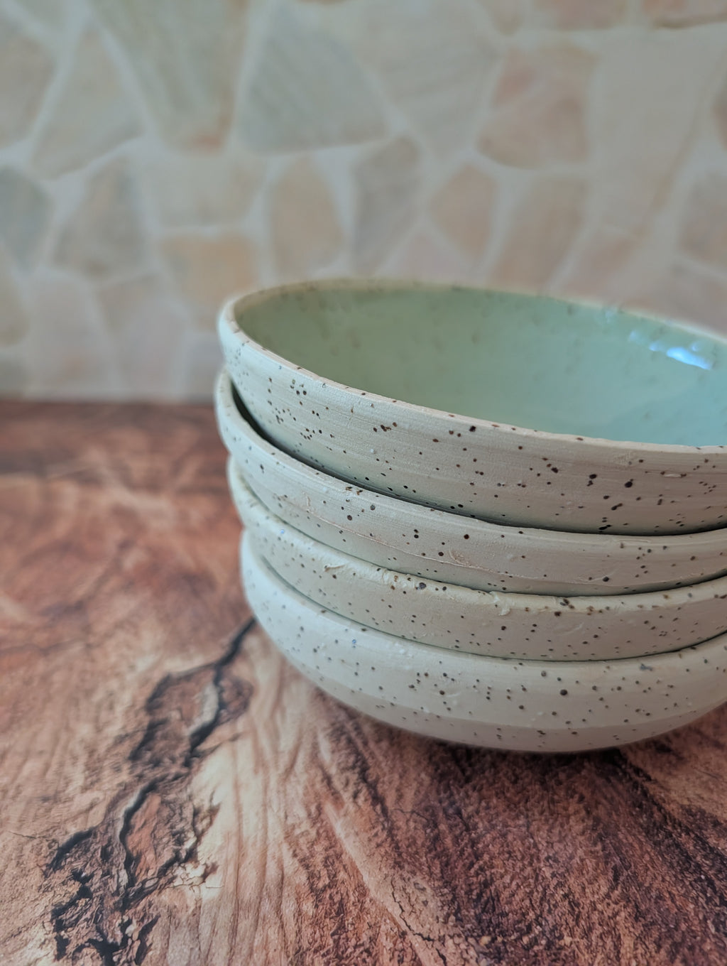 6 inch Sea Foam Plates