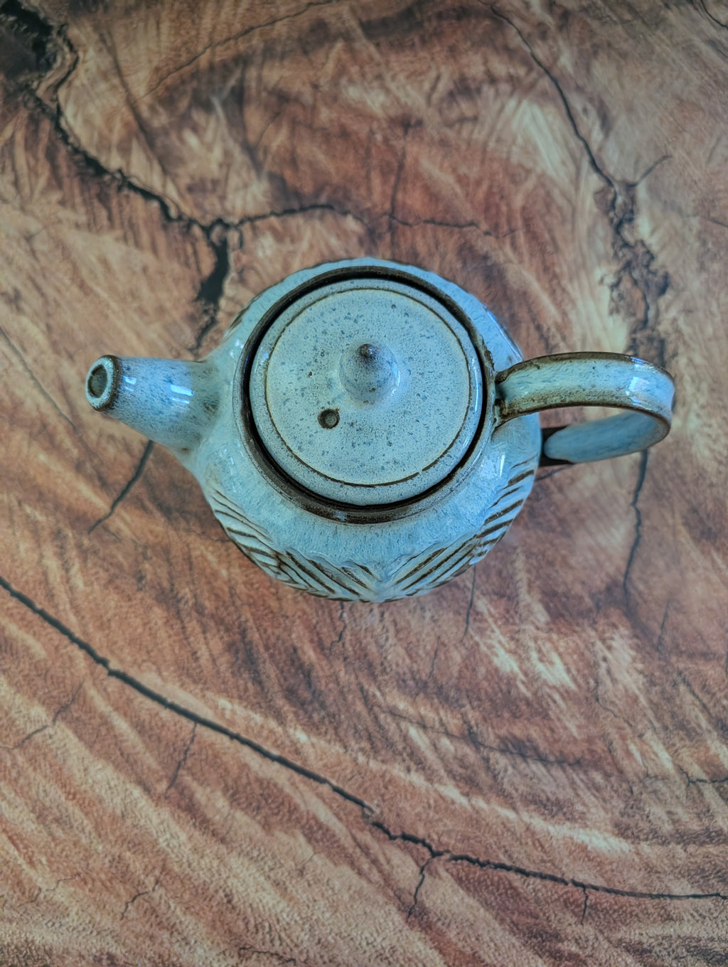 Large Earl Grey Criss Cross Tea Pot