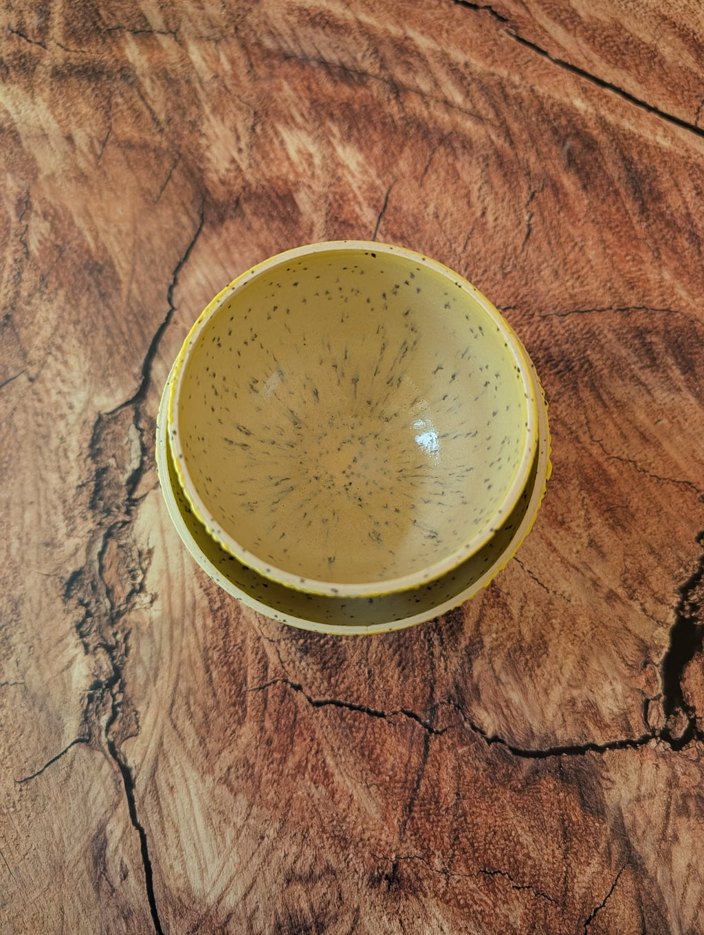 Trypophobia Canary Pedestal Matcha Set