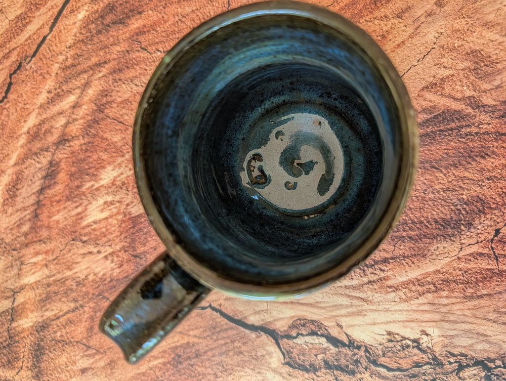 Rustic Blue Wide Mouth on the Rocks