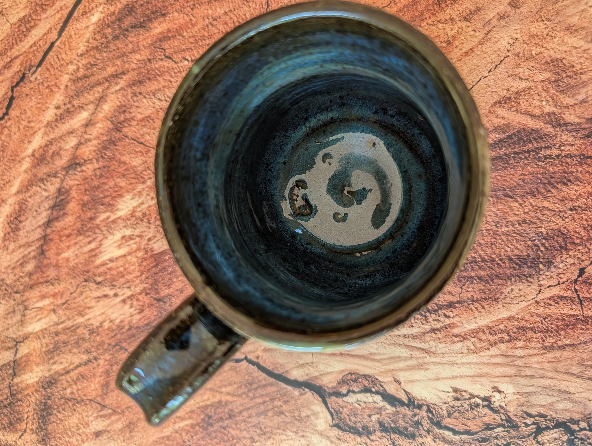 Rustic Blue Wide Mouth on the Rocks