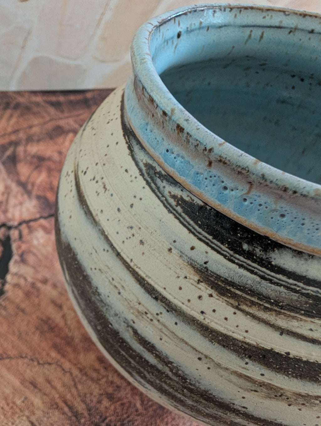 Marbled Earl Grey Vessel