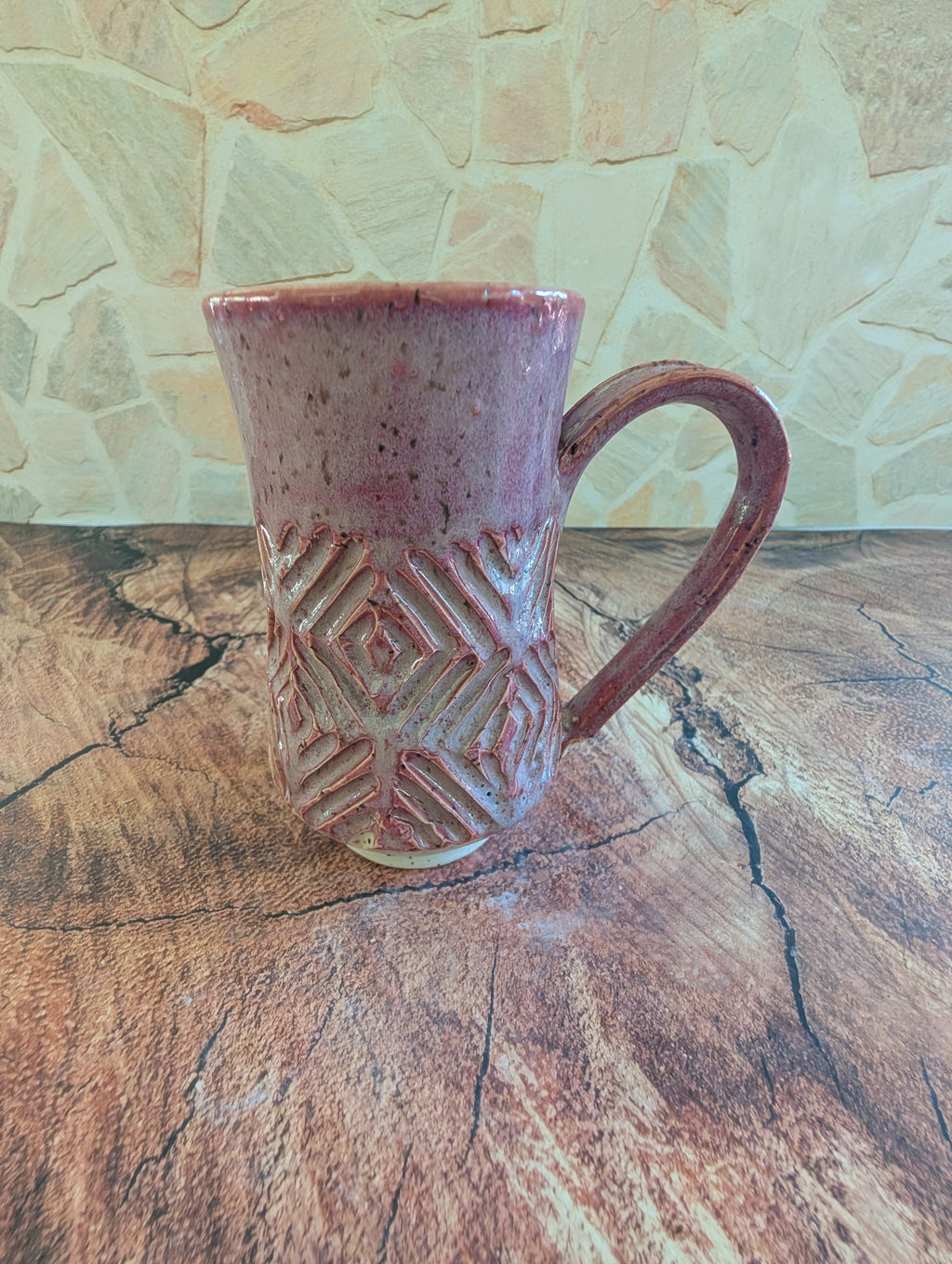 Sangria Criss Cross Mug