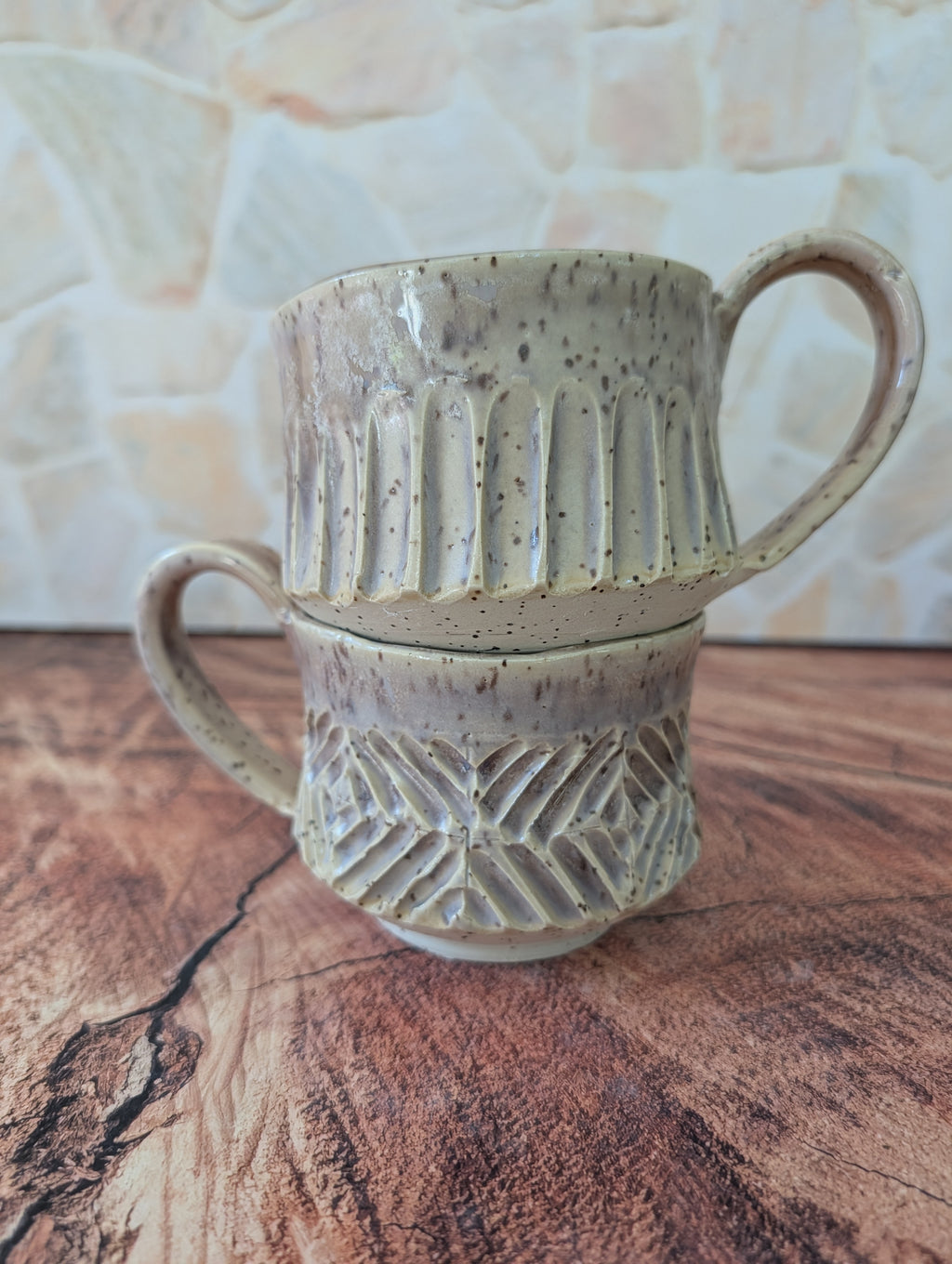 Pearl Wide Mouth Mugs