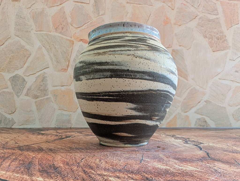 Marbled Earl Grey Vessel