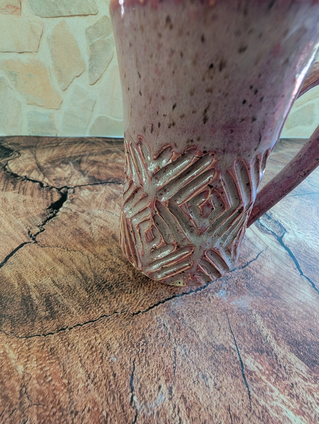 Sangria Criss Cross Mug