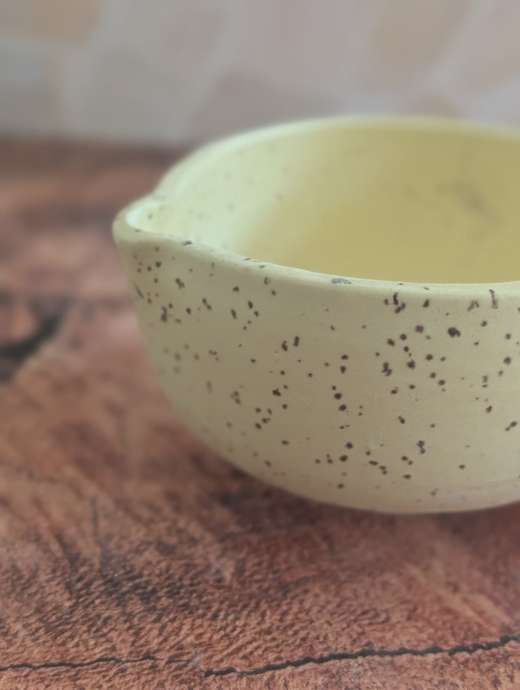 Matte Canary Matcha bowls