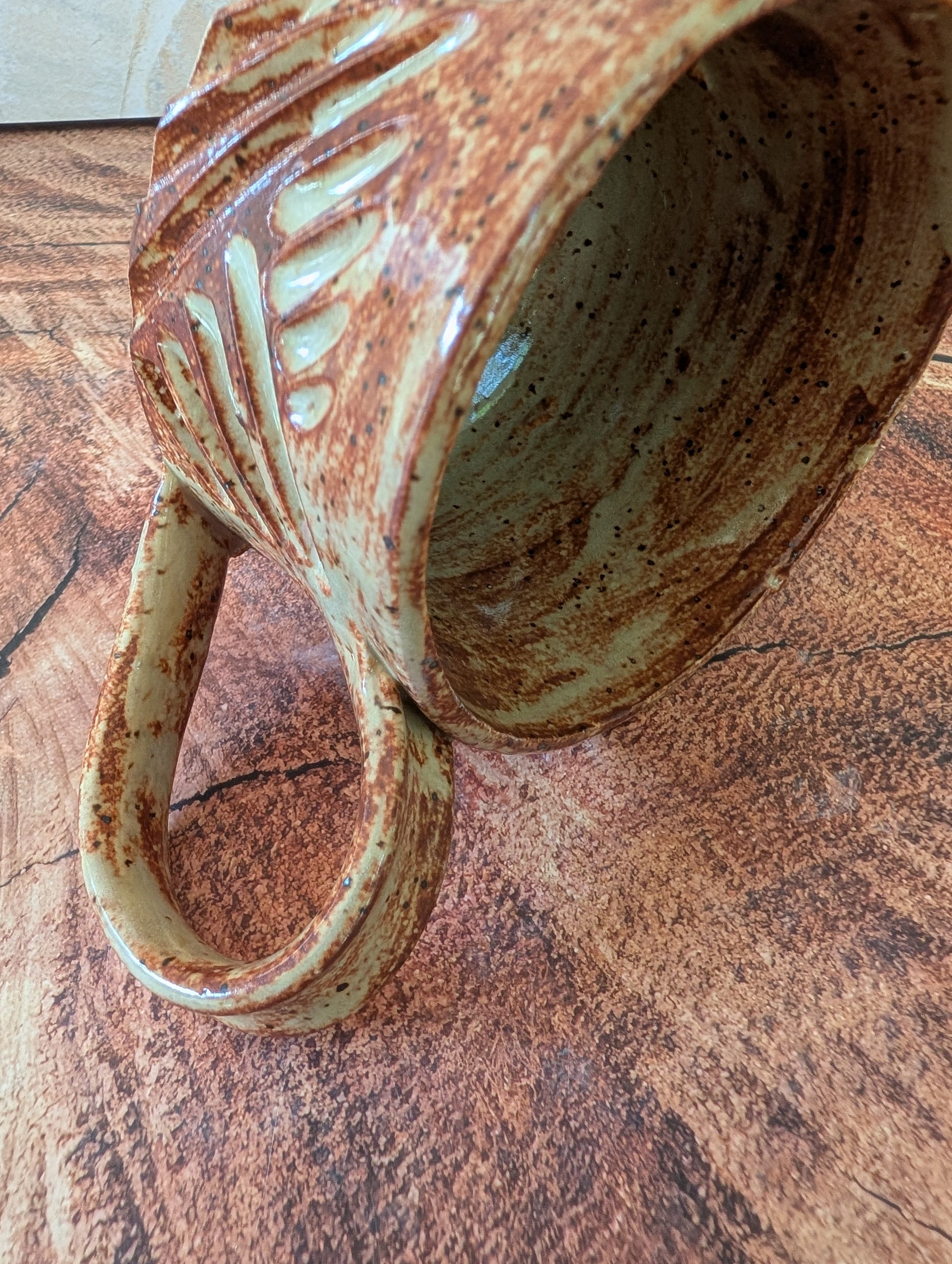 Chai Shortie Criss Cross Wide Mouth Mug