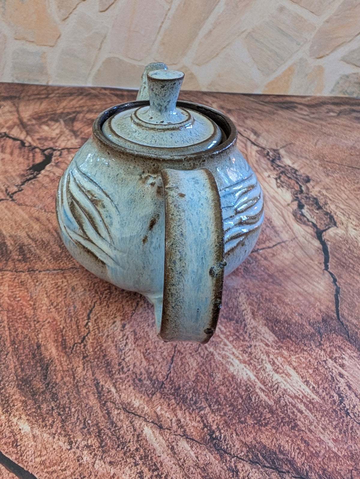 Small Earl Grey Wave Tea Pot