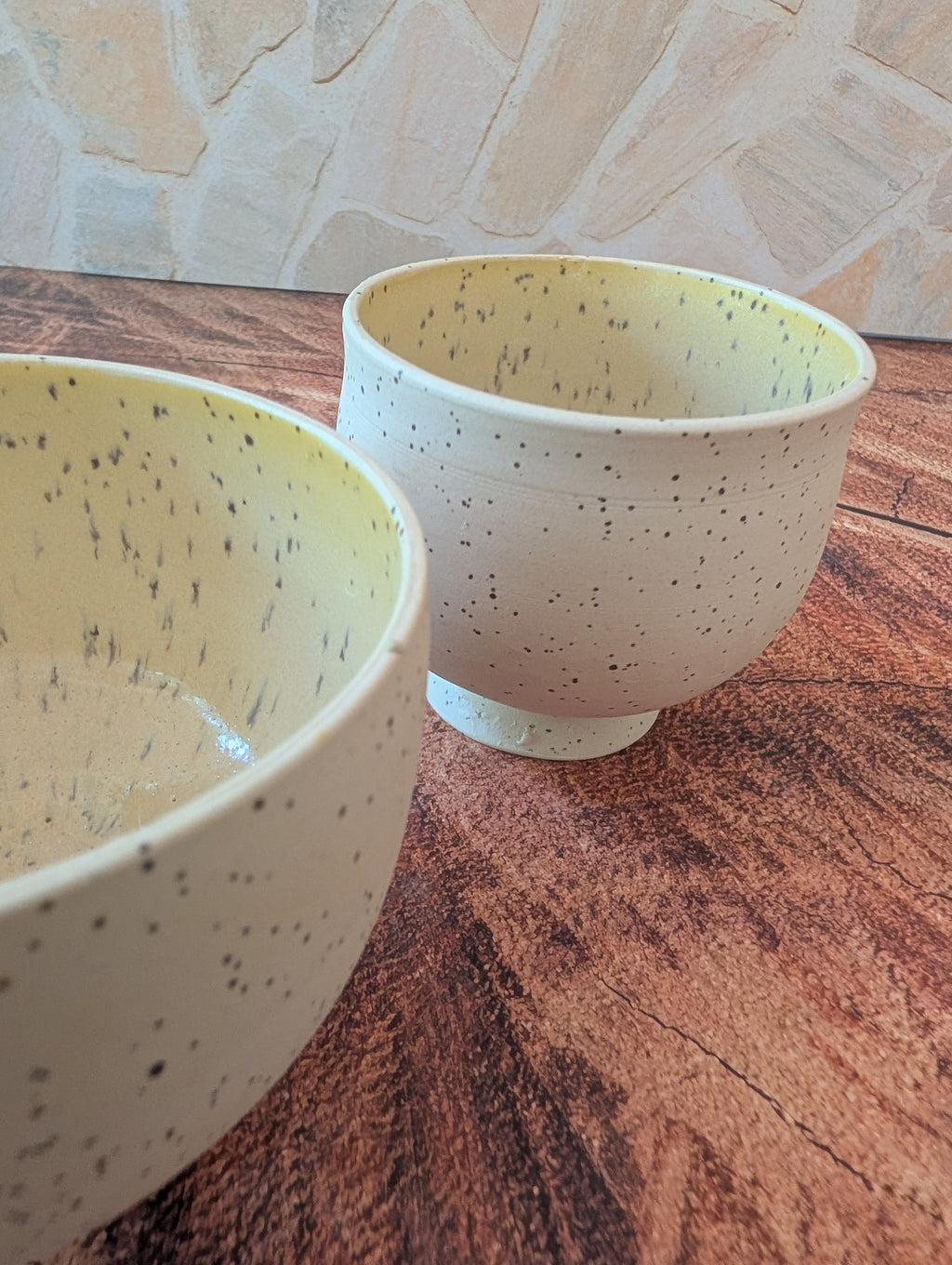 Canary Pedestal Matcha Set
