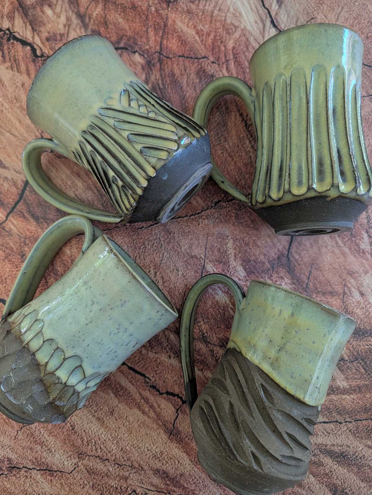 Dark Sun Tall Mugs