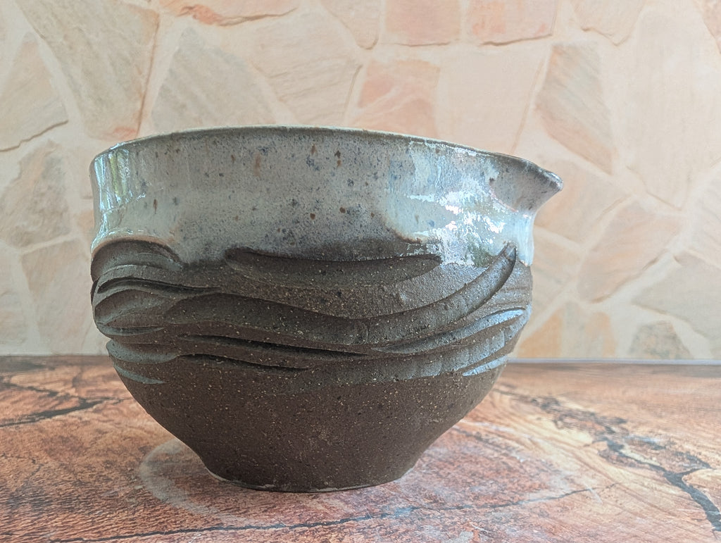 Matcha Bowl Earl Grey wave