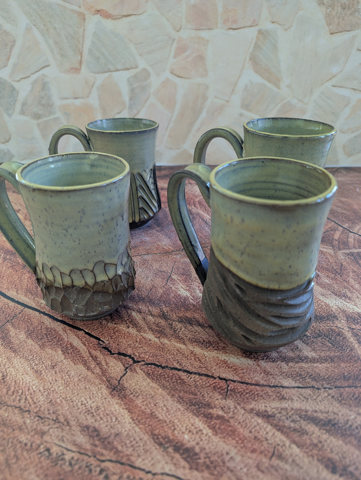 Dark Sun Tall Mugs