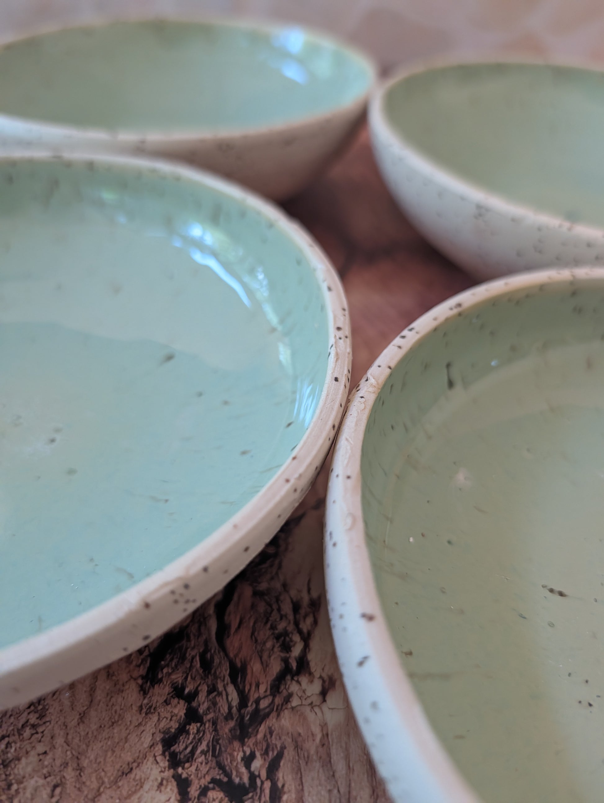6 inch Sea Foam Plates