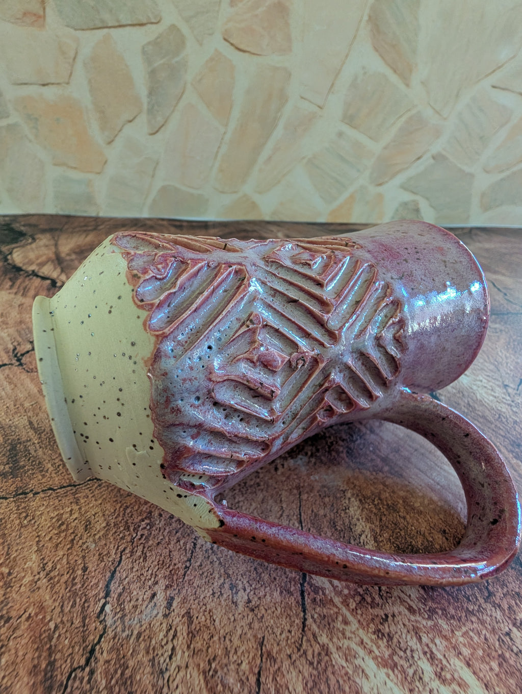 Sangria Criss Cross Mug
