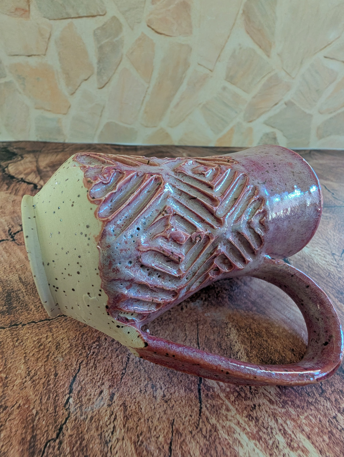 Sangria Criss Cross Mug