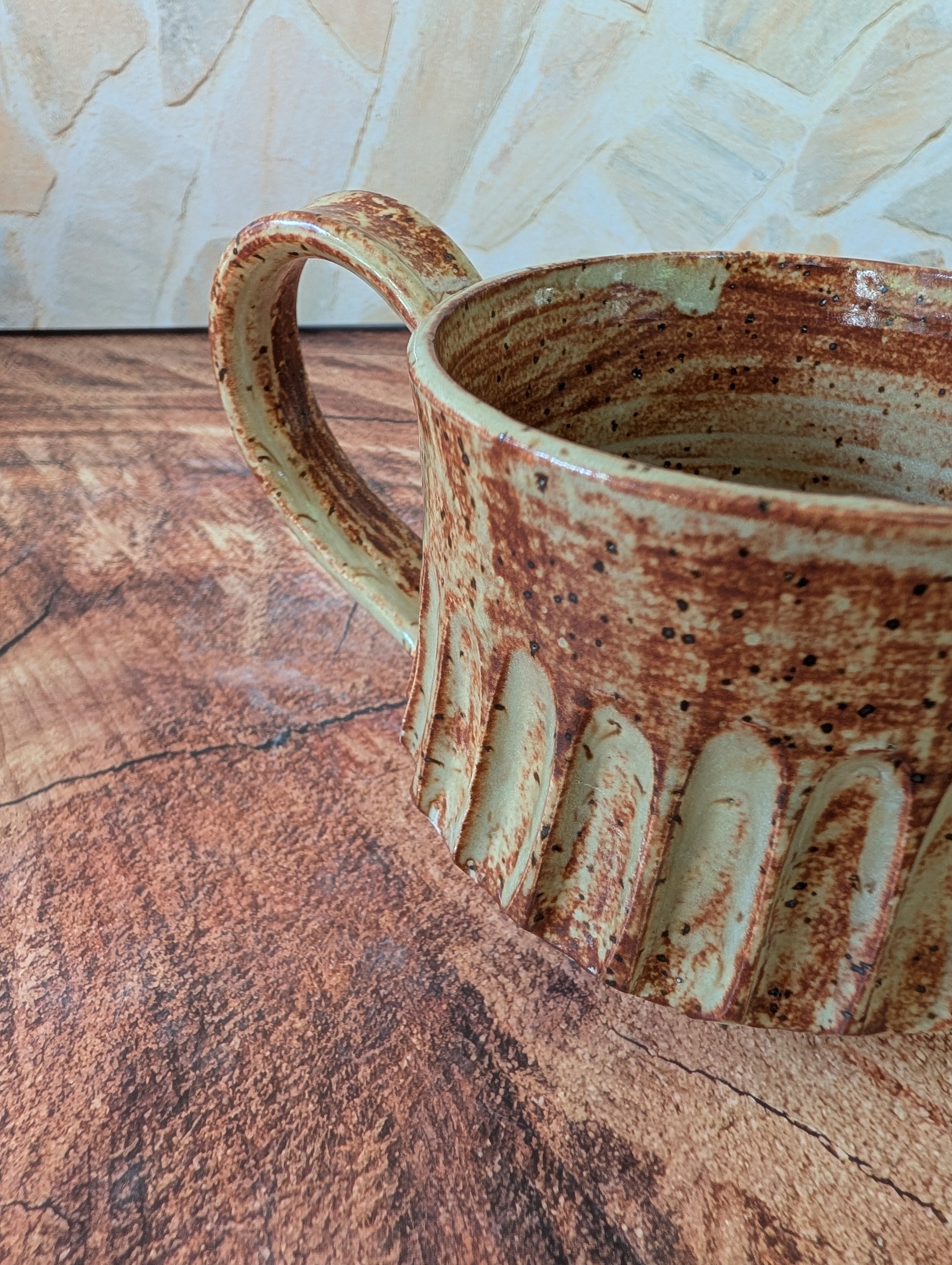 Chai Shortie Thick Road Wide Mouth Mug
