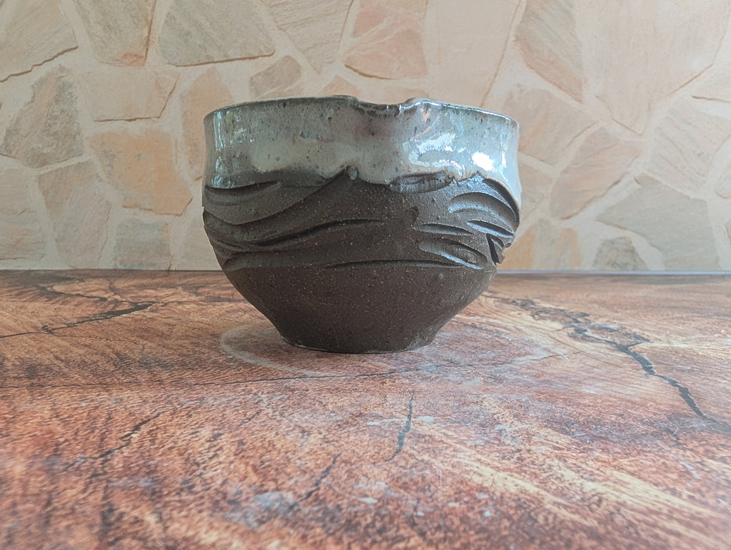 Matcha Bowl Earl Grey wave