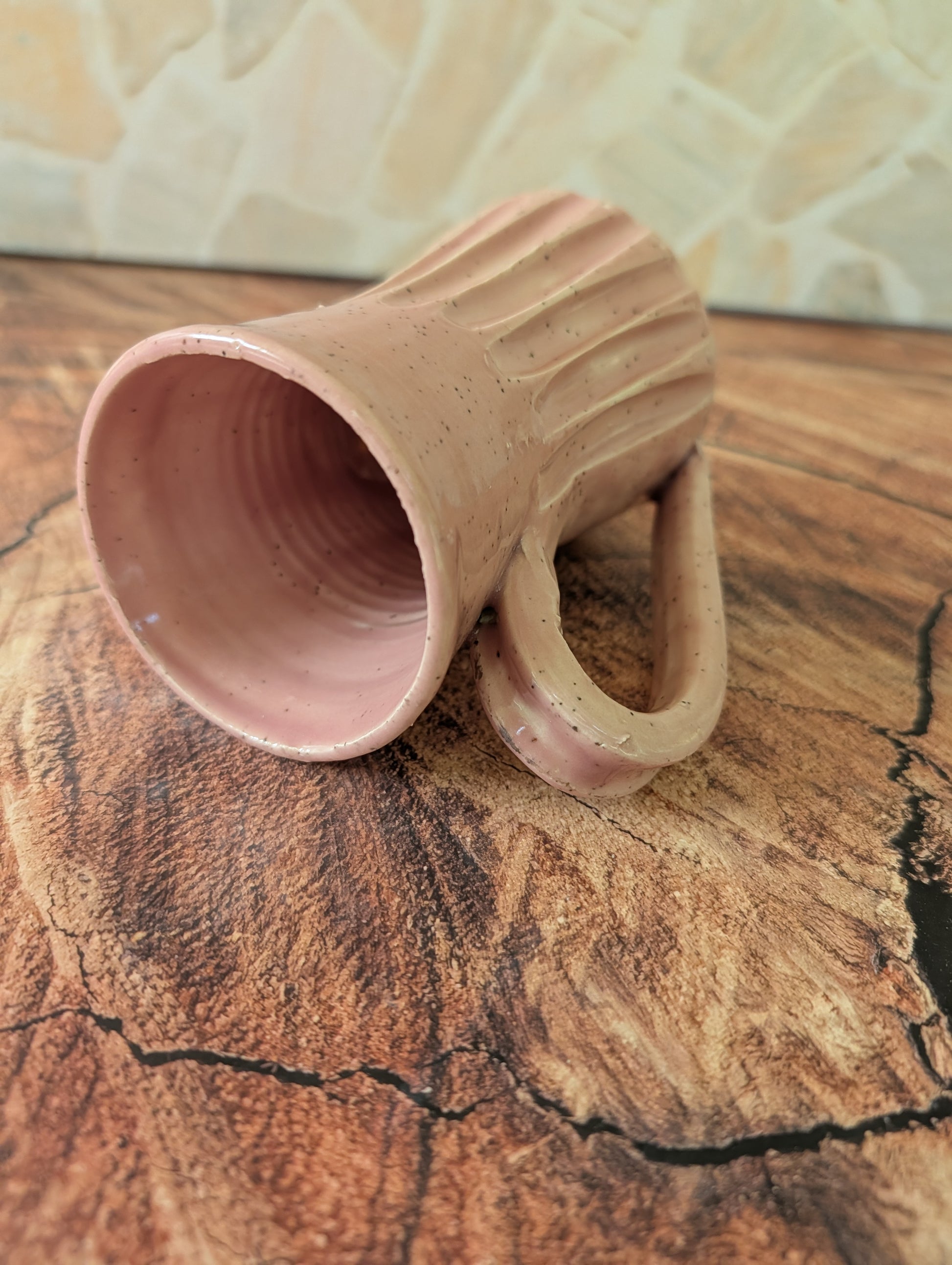 Sea foam Thick Roads Mug