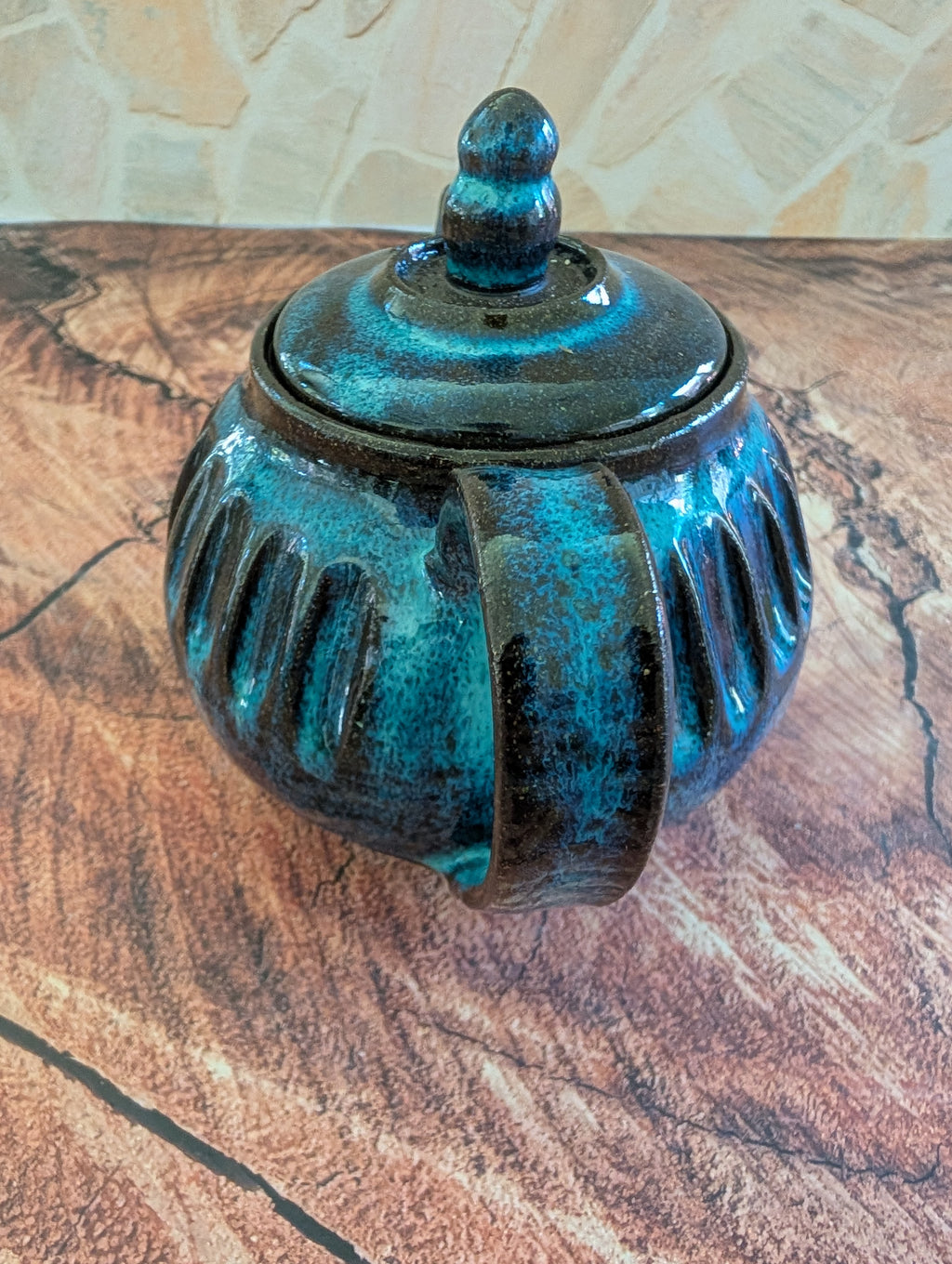 Bio Lum Thick Lines Tea Pot