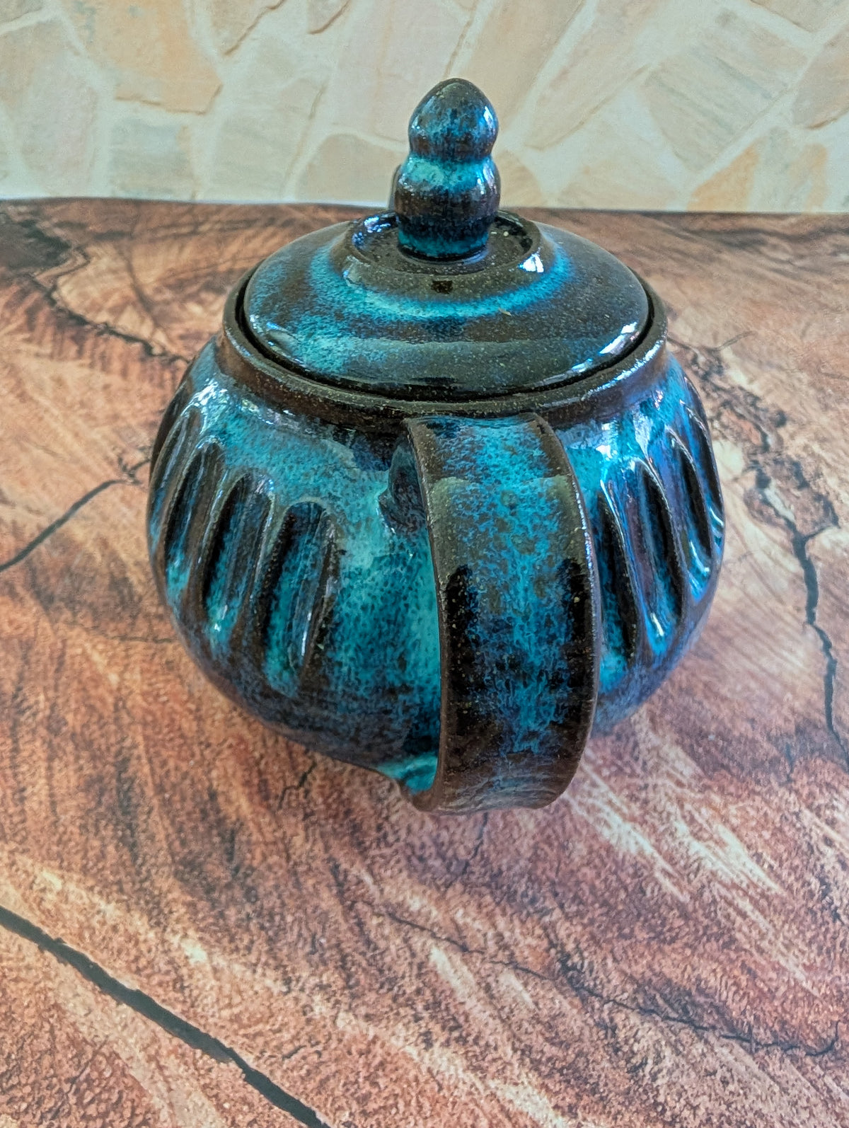 Bio Lum Thick Lines Tea Pot