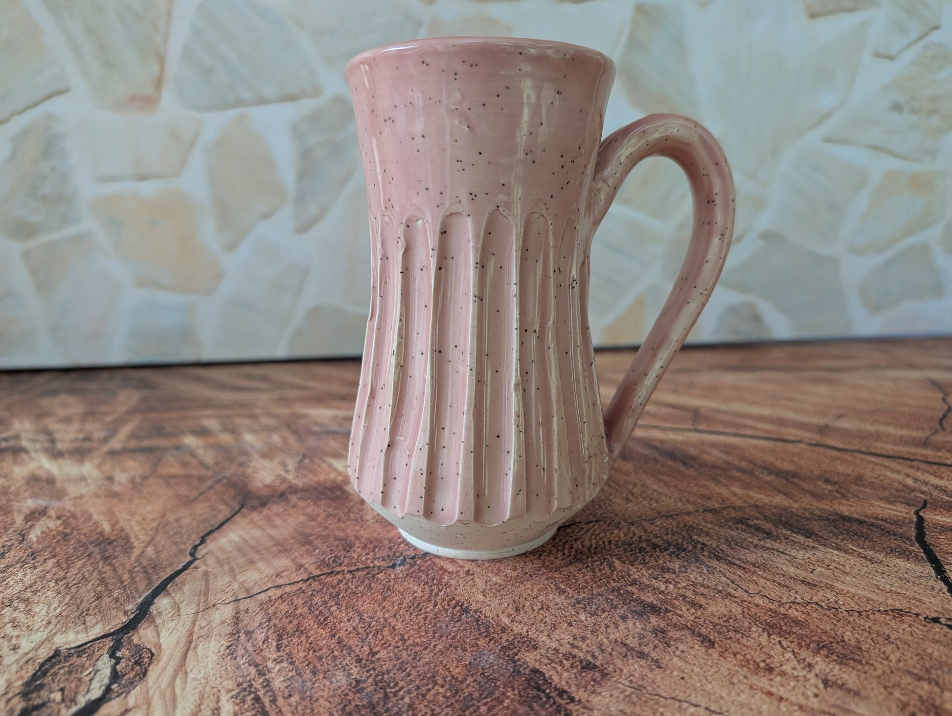 Sea foam Thick Roads Mug