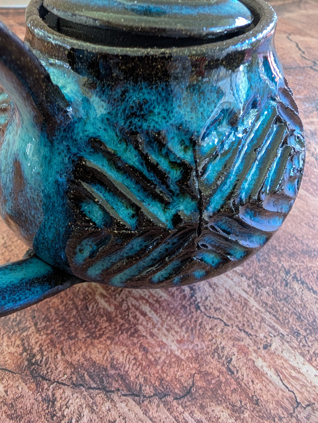 Small Bio Lum Criss Cross Tea Pot