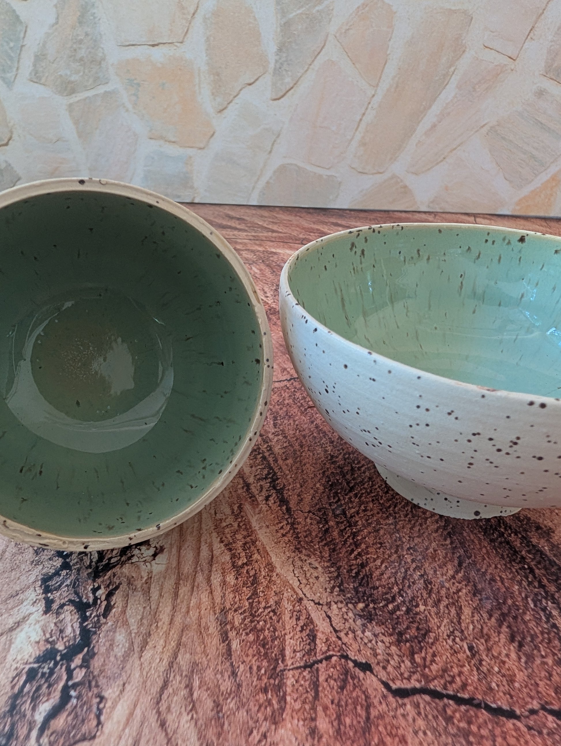 Pedestal Sea Foam Matcha Making Ceramics Set
