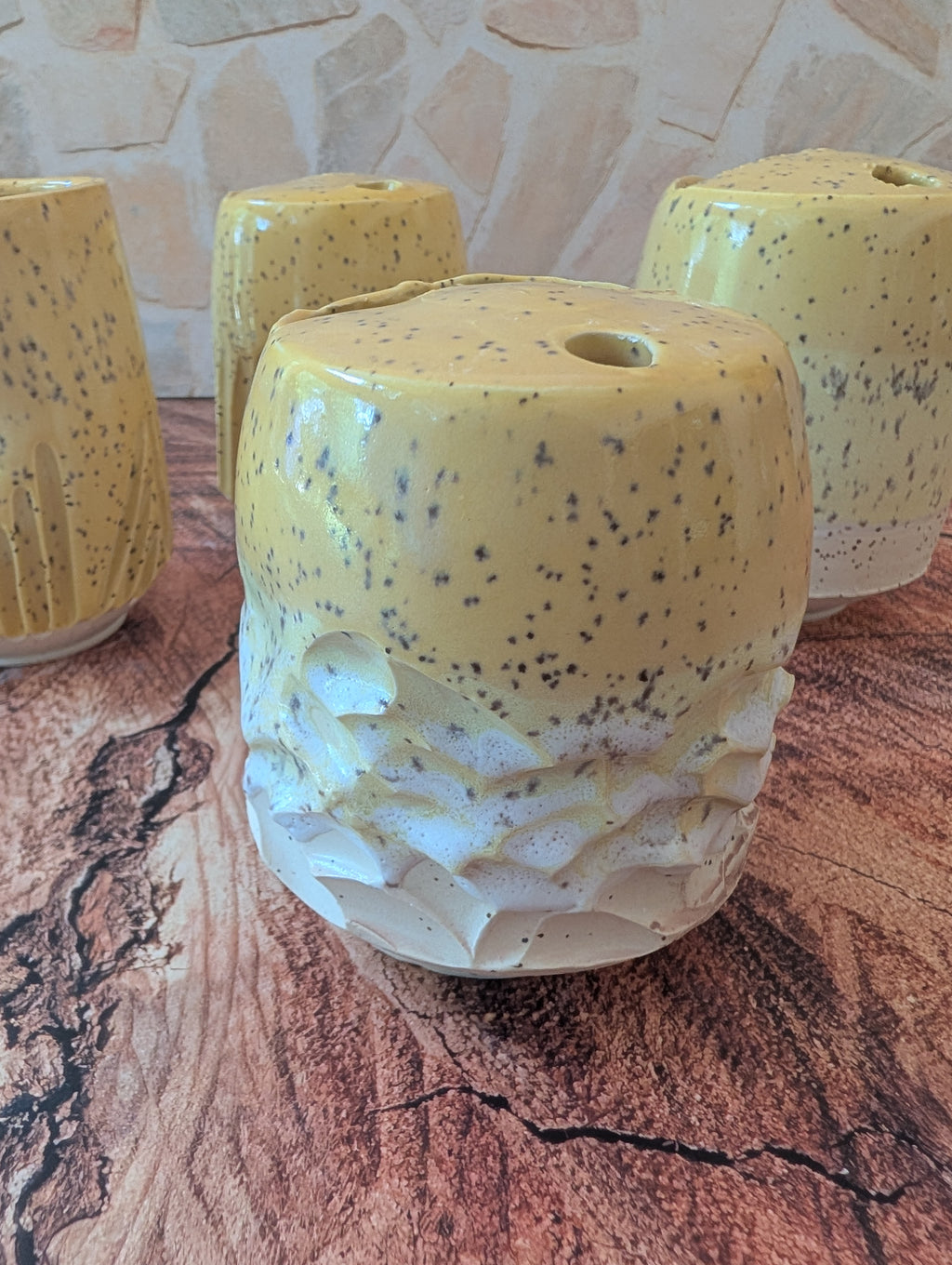 Yellow Adult "Sippy" cups