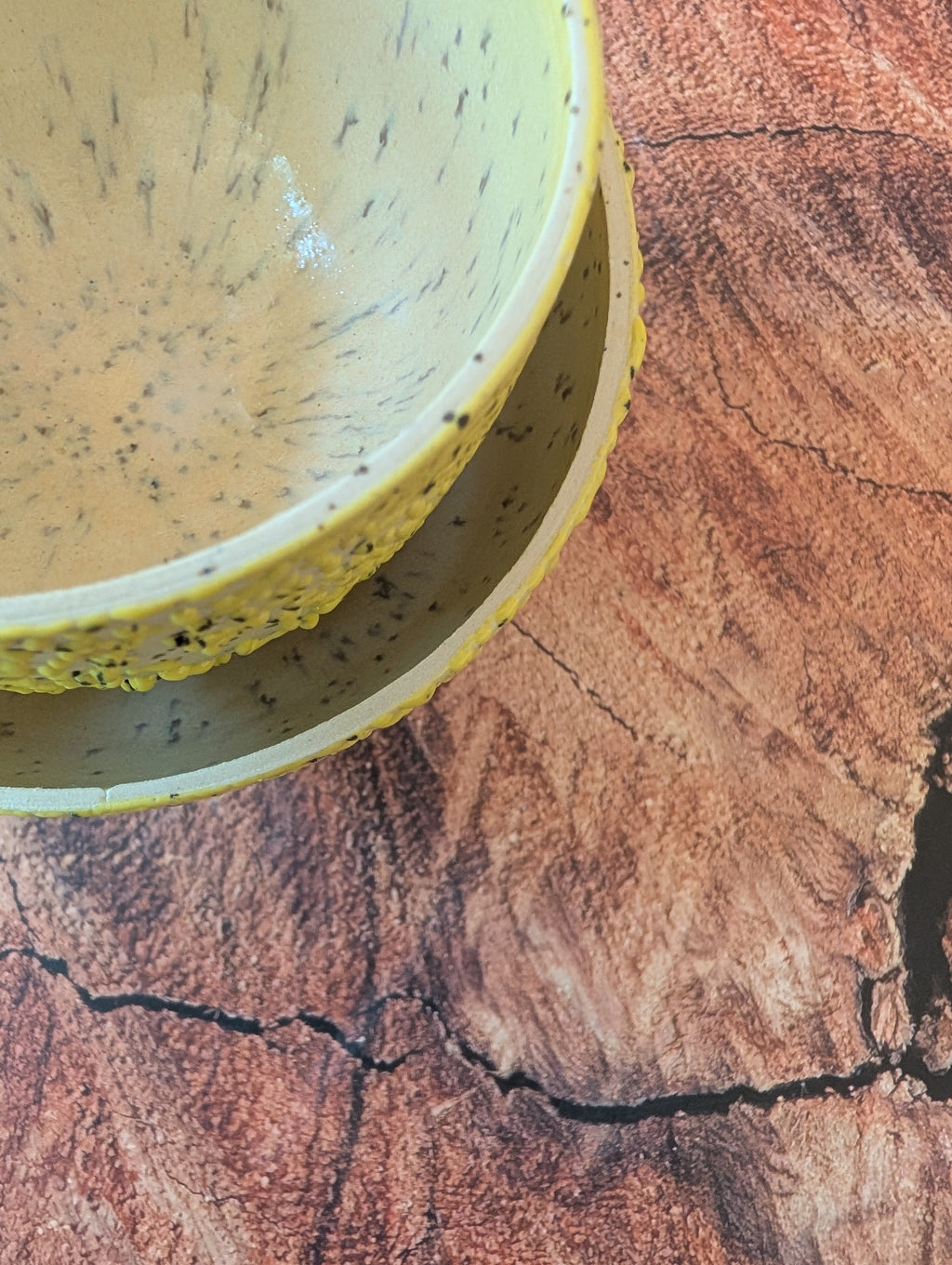 Trypophobia Canary Pedestal Matcha Set