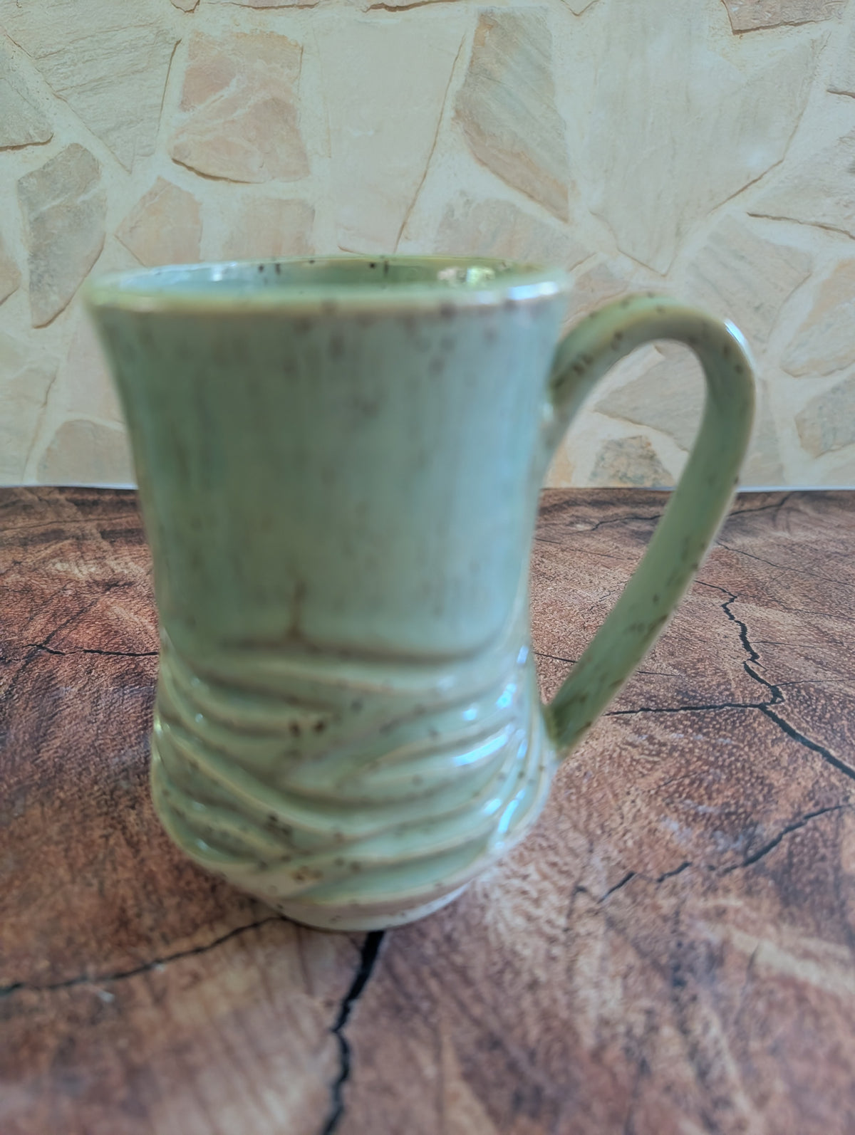 Sea Foam Tall Mugs