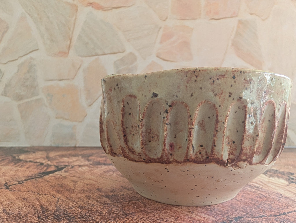 Matcha Bowl Chai thick Lines