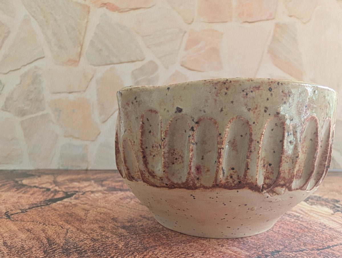 Matcha Bowl Chai thick Lines