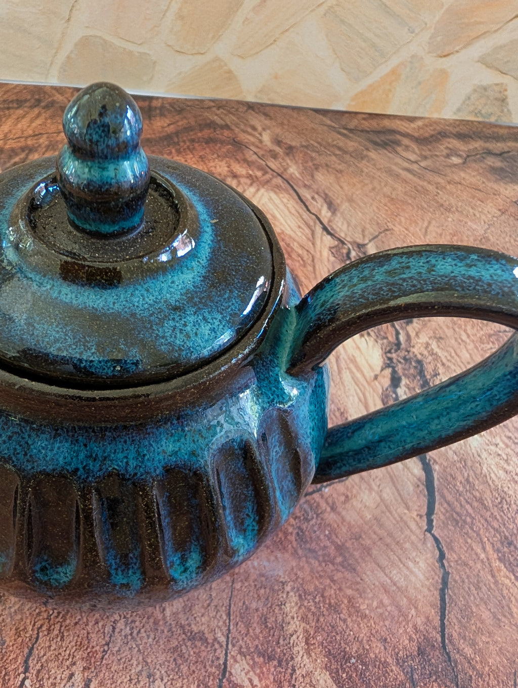 Bio Lum Thick Lines Tea Pot