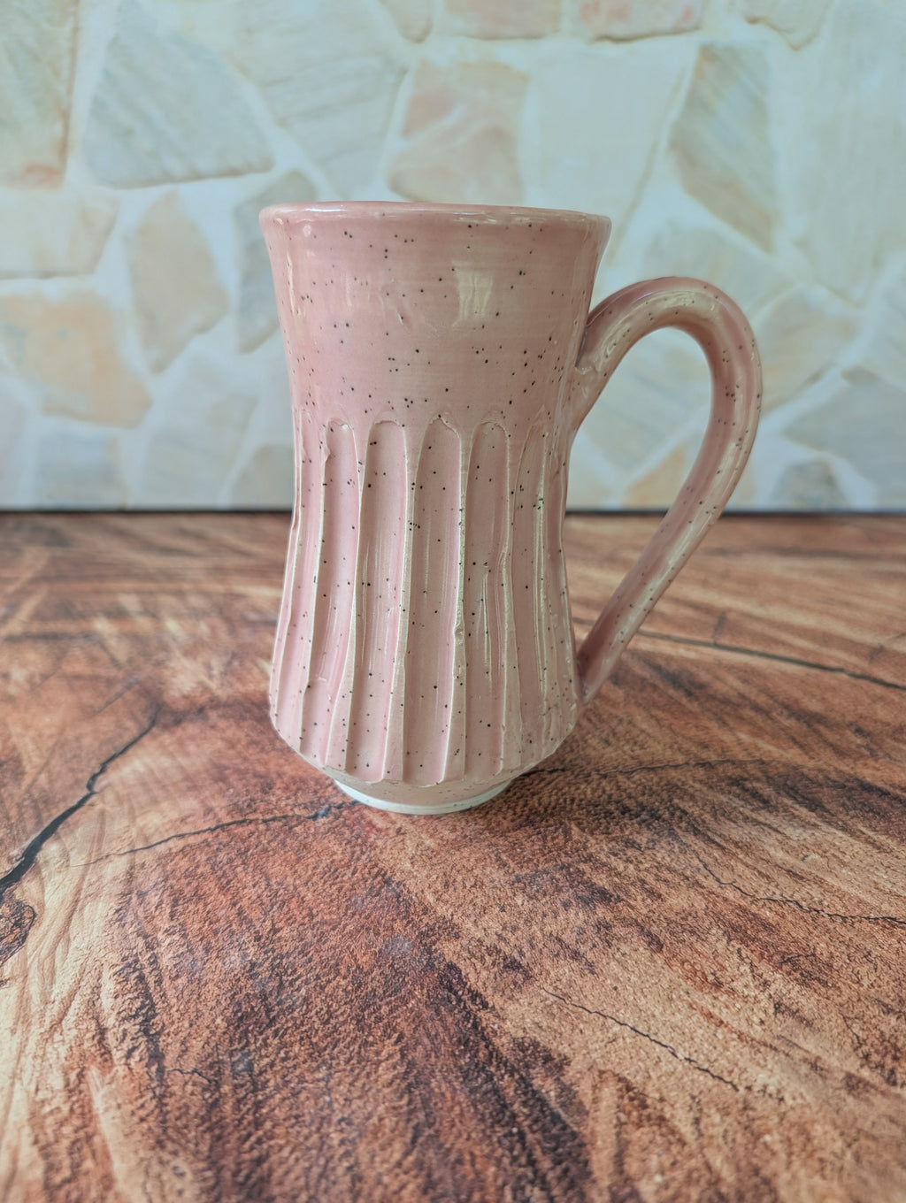 Sea foam Thick Roads Mug